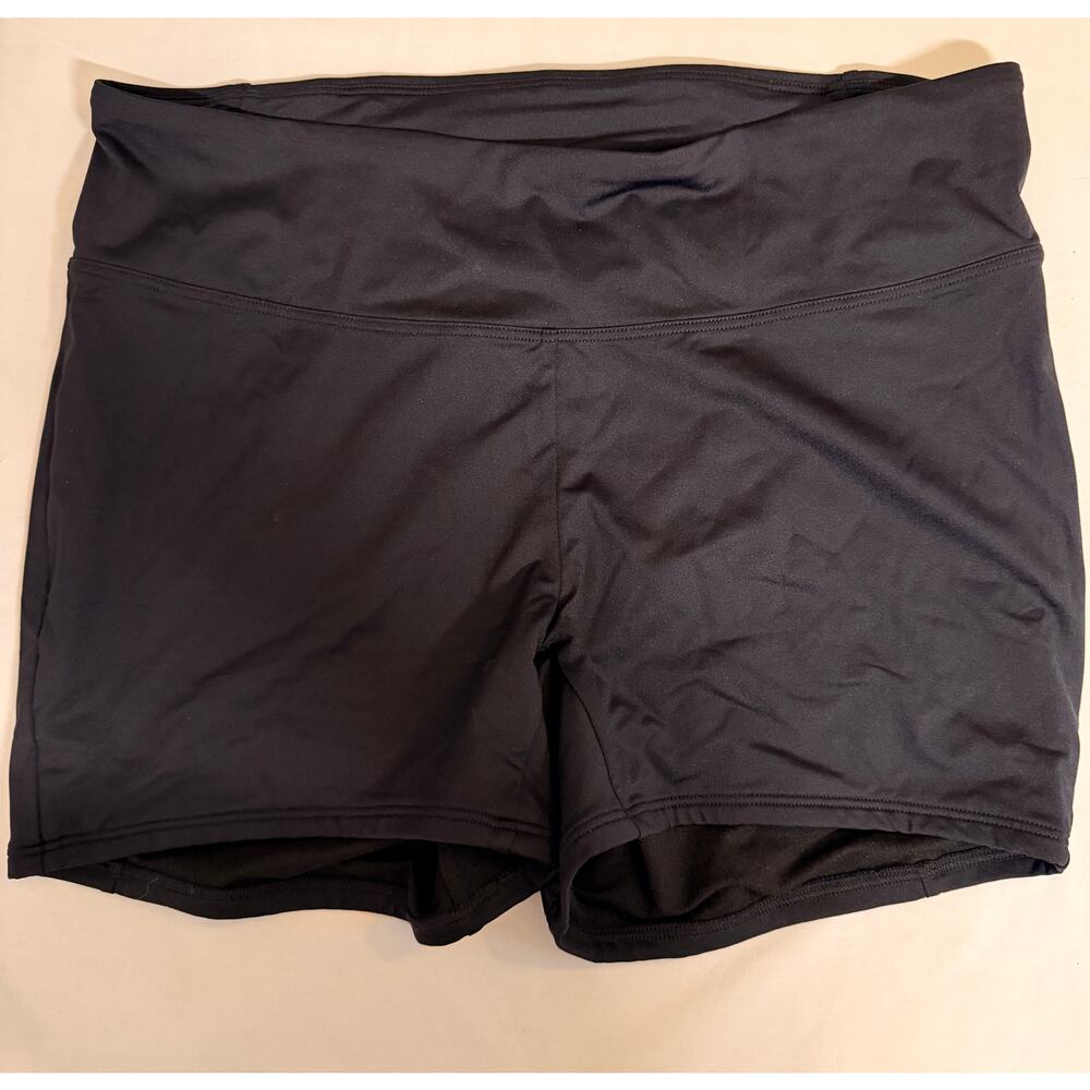 L.L.Bean Women's New Currents Swim Shorts - Black - NWOT - Size 12 Reg